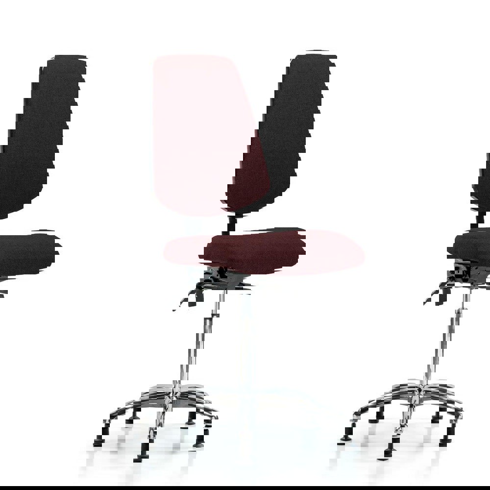 Task Chair: Olefin, Burgundy